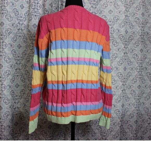 Appleseeds PL Crewneck‎ Sweater Pastel Stripe - Picture 4 of 7